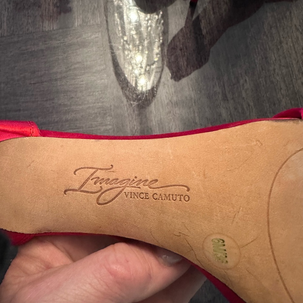Vince Camuto Red Heels